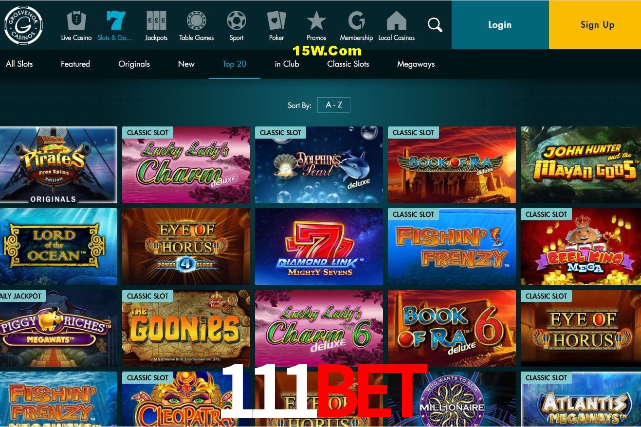 Slot Games 111bet